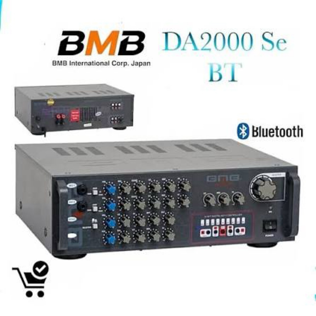 POWER AMPLIFIER KARAOKE BMB DA 2000 / AMPLIFIER BMB DA 2000 SE BMB DA2000SE ORIGINAL AMPLI BMB AMPLI