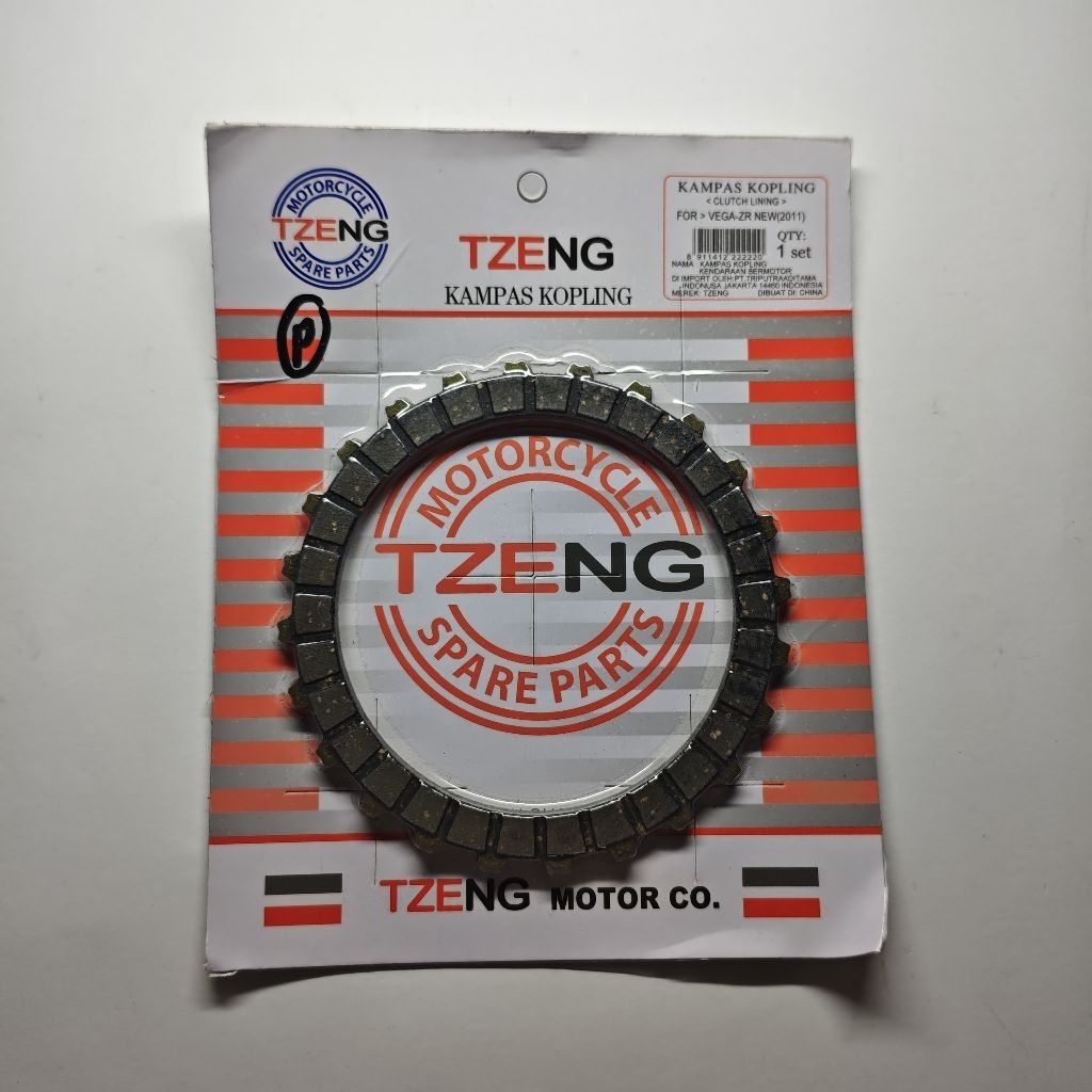 TZENG | KAMPAS KOPLING VEGA ZR / VEGA ZR NEW 2011