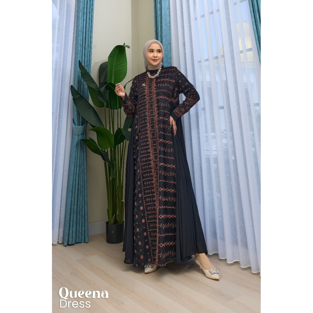 DRESS QUEENA BY MAREVI ORI
