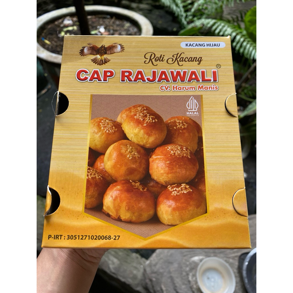 KUE KACANG HITAM/HIJAU CAP RAJAWALI