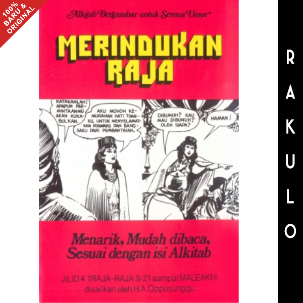 Buku Komik Alkitab Bergambar - Merindukan Raja - Iva Hot