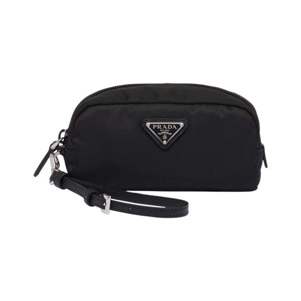 Prada Mini Re-Nylon Pouch Black