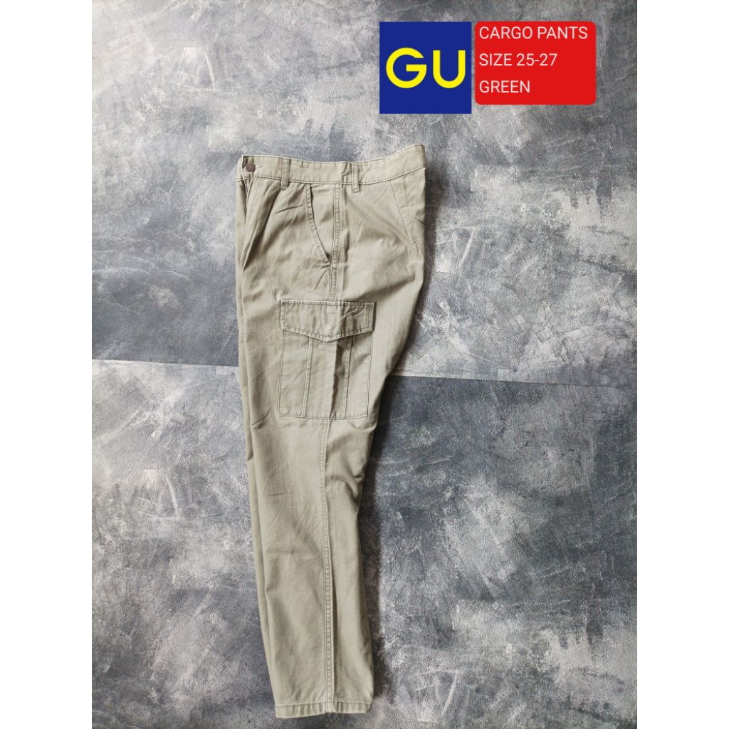 GU CARGO PANTS/ CELANA CARGO GU