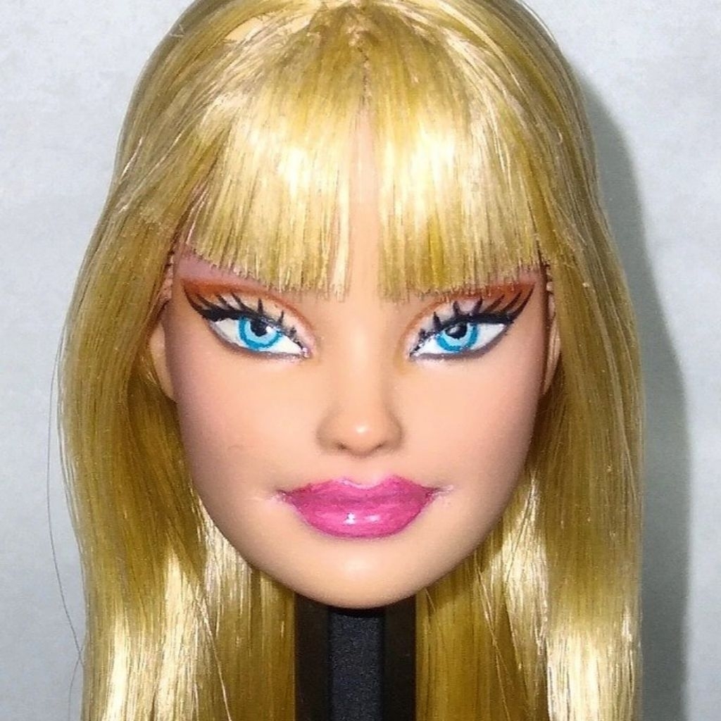 Kepala Boneka Barbie Millie OOAK