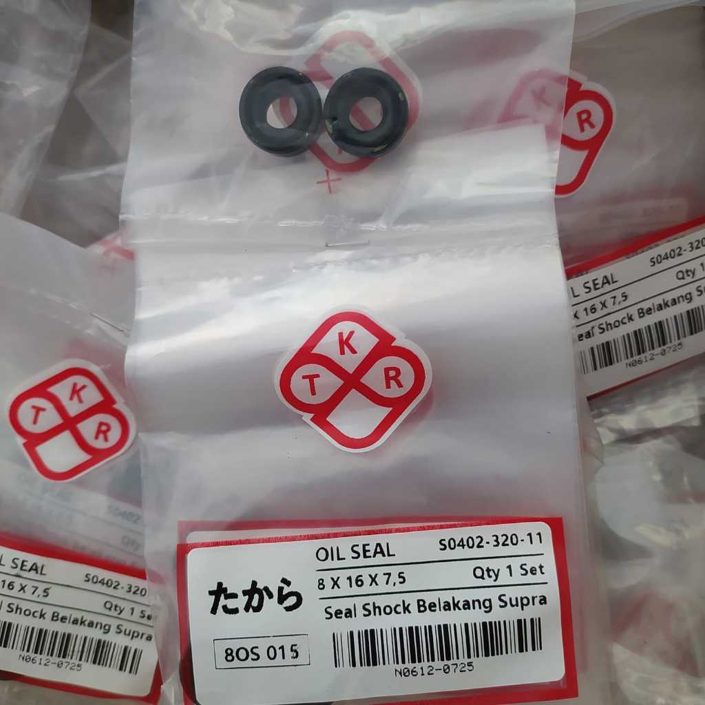 Seal Oil TKR Shock Breaker Belakang Motor Jupiter Z Vega R Vega 8 x 16 x 7.5