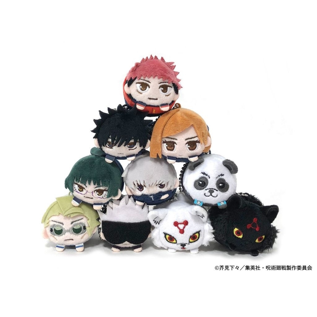 ready original jujutsu kaisen mamekororin plusie gojo nobara nanami yuji panda dog megumi maki inuma