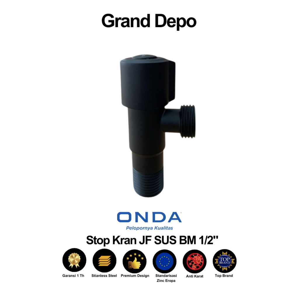 Onda Stop Kran JF SUS BM / Stop Kran Onda