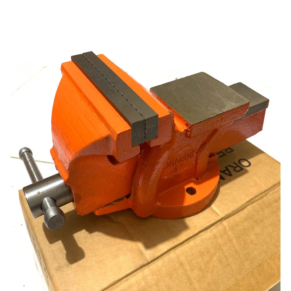 Ragum Putar Catok Paron Tanggem Catok Meja Heavy Duty 4" Inch