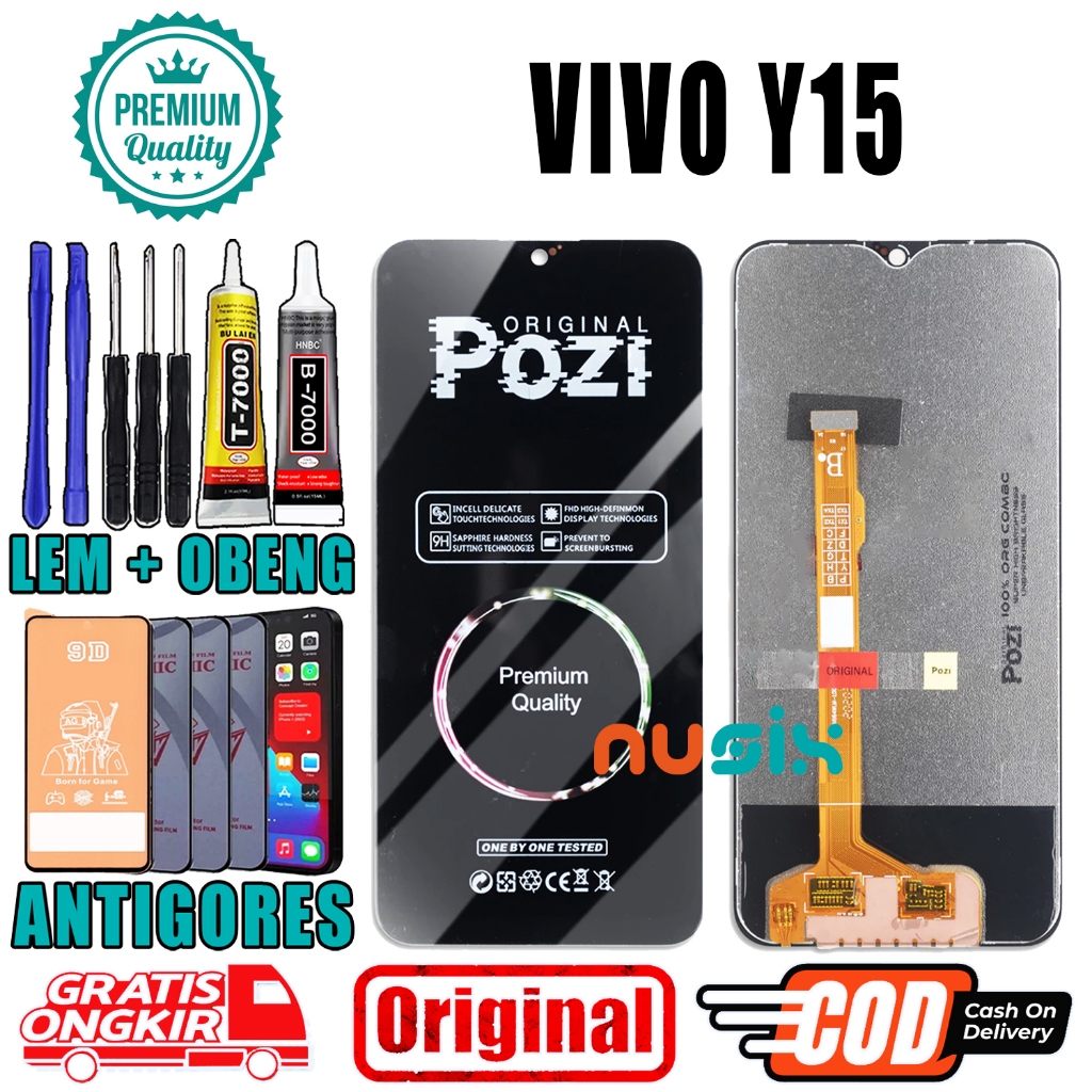 Lcd Touchscreen VIVO Y15 Original OEM Lcd VIVO Y15 Fullset