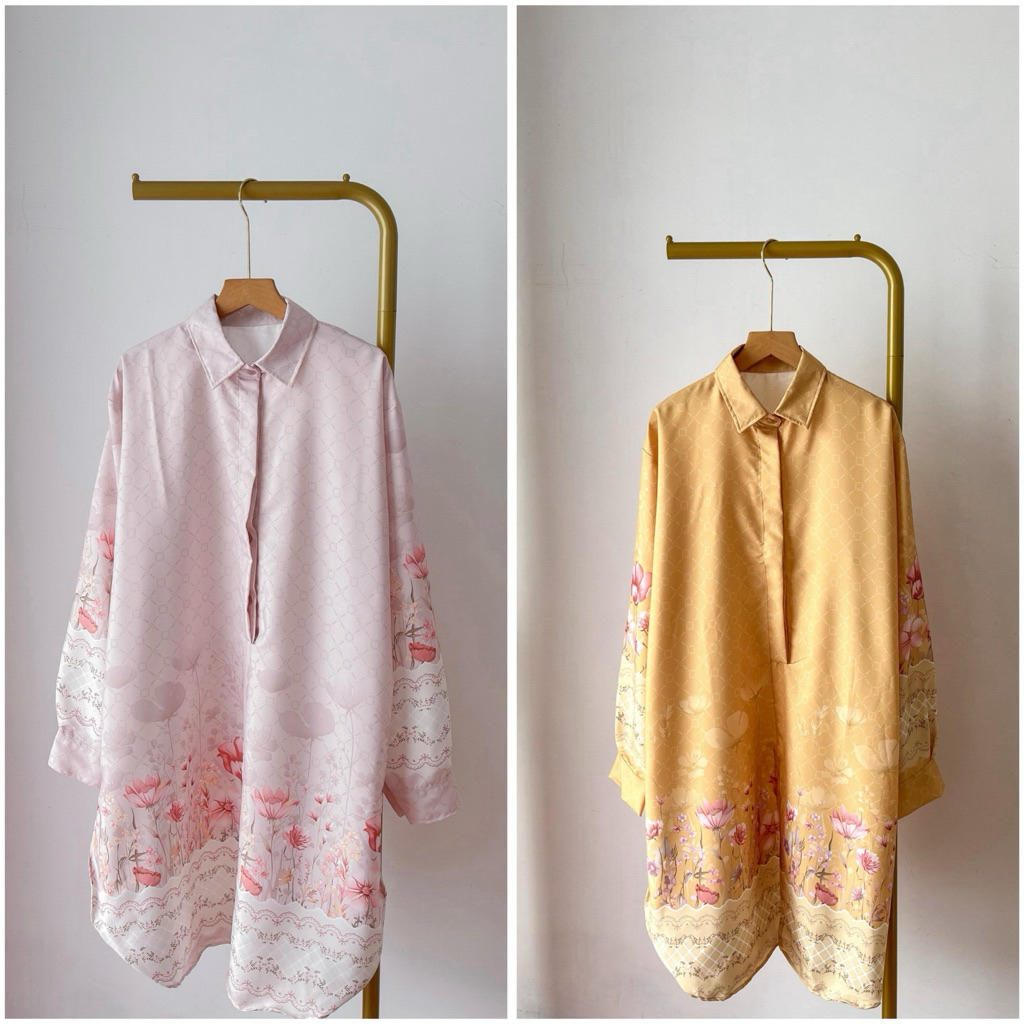 TUNIK SILK MOTIF PEKANBARU