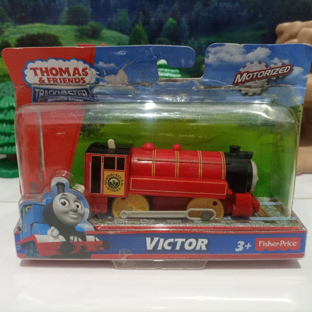Fisher Price Thomas and Friends Old Trackmaster Motorized - Victor Mint Condition (Plarail Compatibl