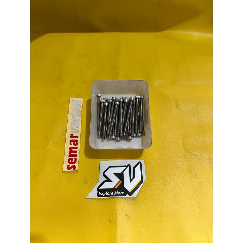 BAUT BAUD 4MM STAINLESS STEEL BAUT 7 KUNCI L3