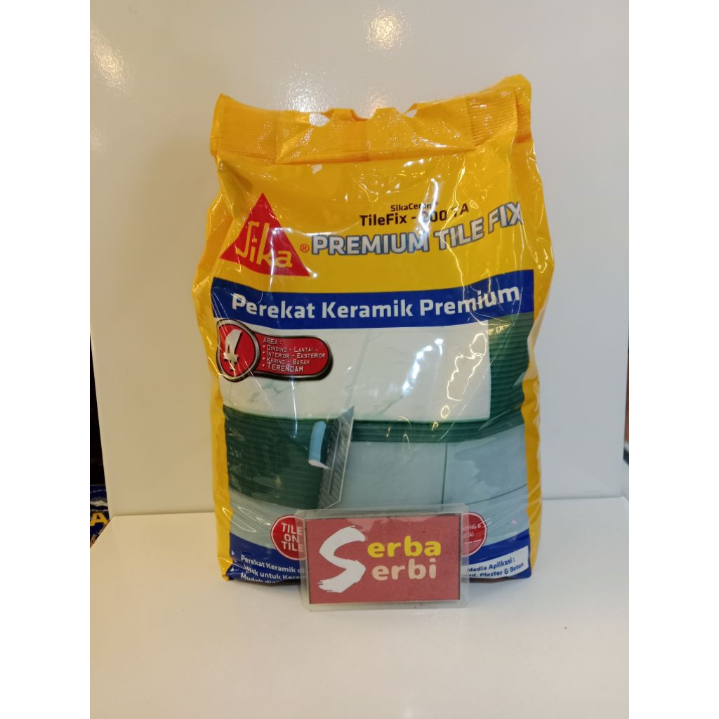 -5KG TILEFIX-200TA SIKA-Semen perekat keramik premium/kolam renang