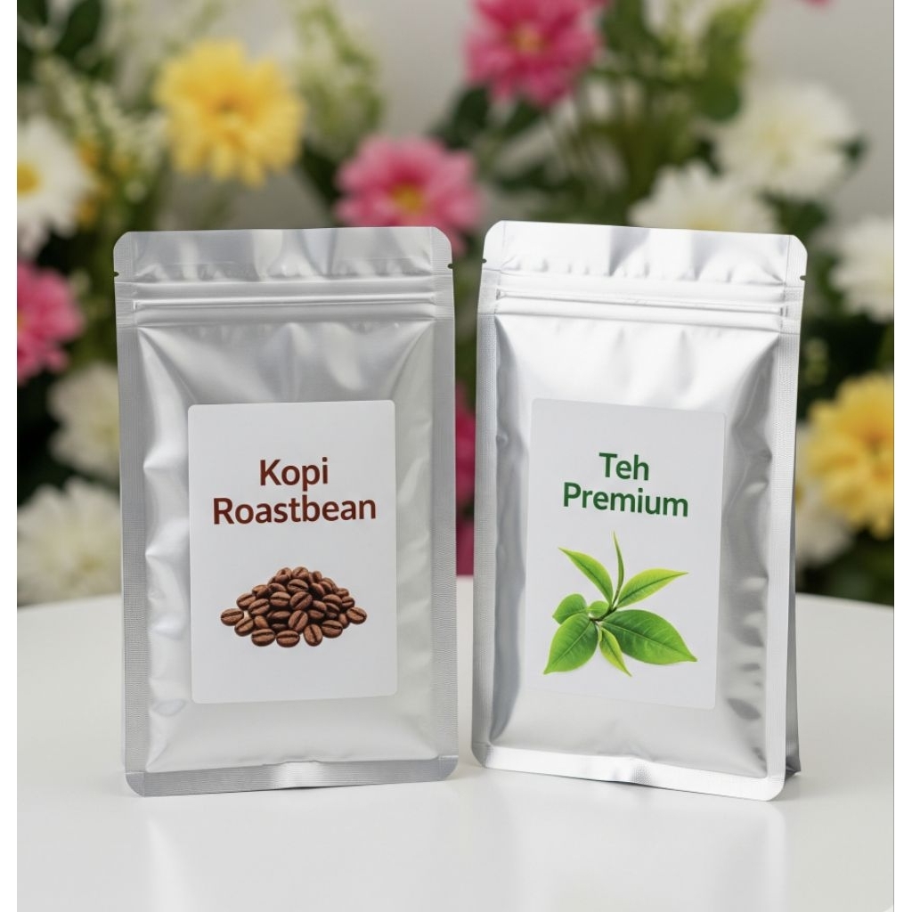 Paket Kopi Robusta 1kg & Teh Premium 1kg