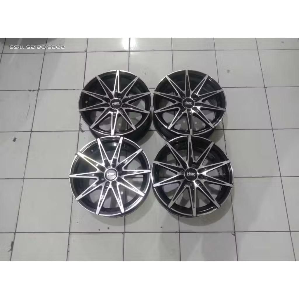Velg Mobil Second HSR KCCX Ring 15 pcd 4x100 Yaris Brio Freed Mobilio Ayla Agya Sirion Datsun