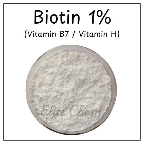 Biotin 1% Powder - 10gr / Bubuk Biotin Ingredients Skincare Vitamin Kesehatan Kulit Biotin 1% Origin