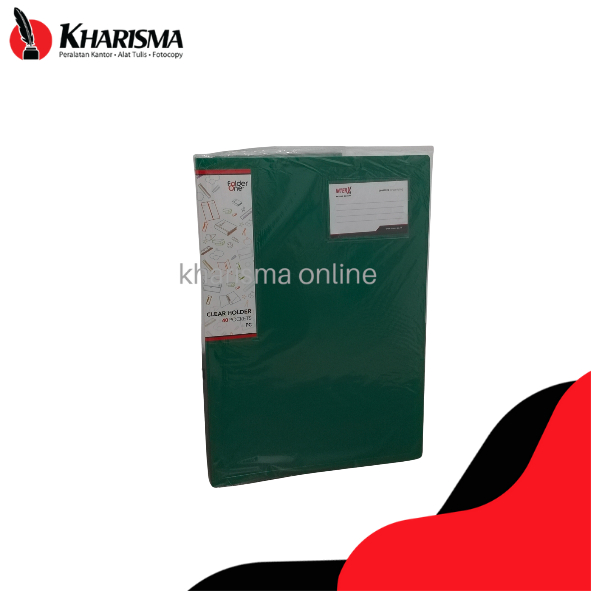 

Clear Holder folio FOLDER ONE 40 Pocket | Dokumen keeper | Display album - 5 Warna