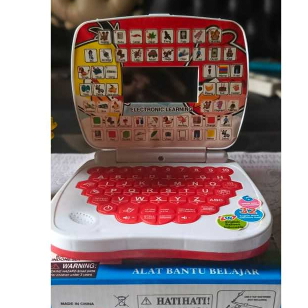 MAINAN EDUKASI LAPTOP ANAK + LAYAR / MAINAN LAPTOP ANAK LAYAR / MAINAN EDUKASI ANAK