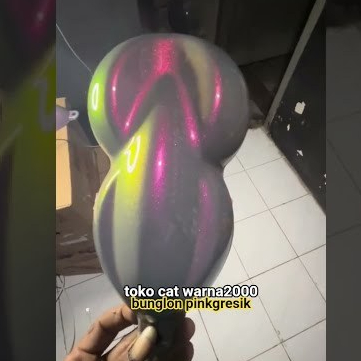 Cat Dark Grey & Bunglon Pinkgresik