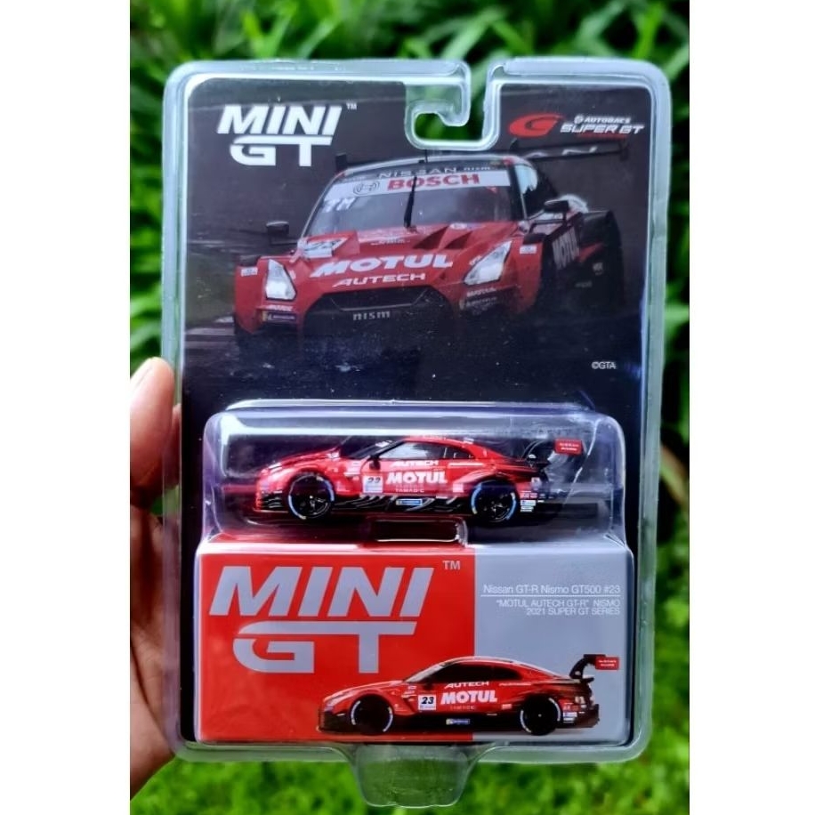 Mini GT #595 Nissan GTR R35 GT500 MOTUL