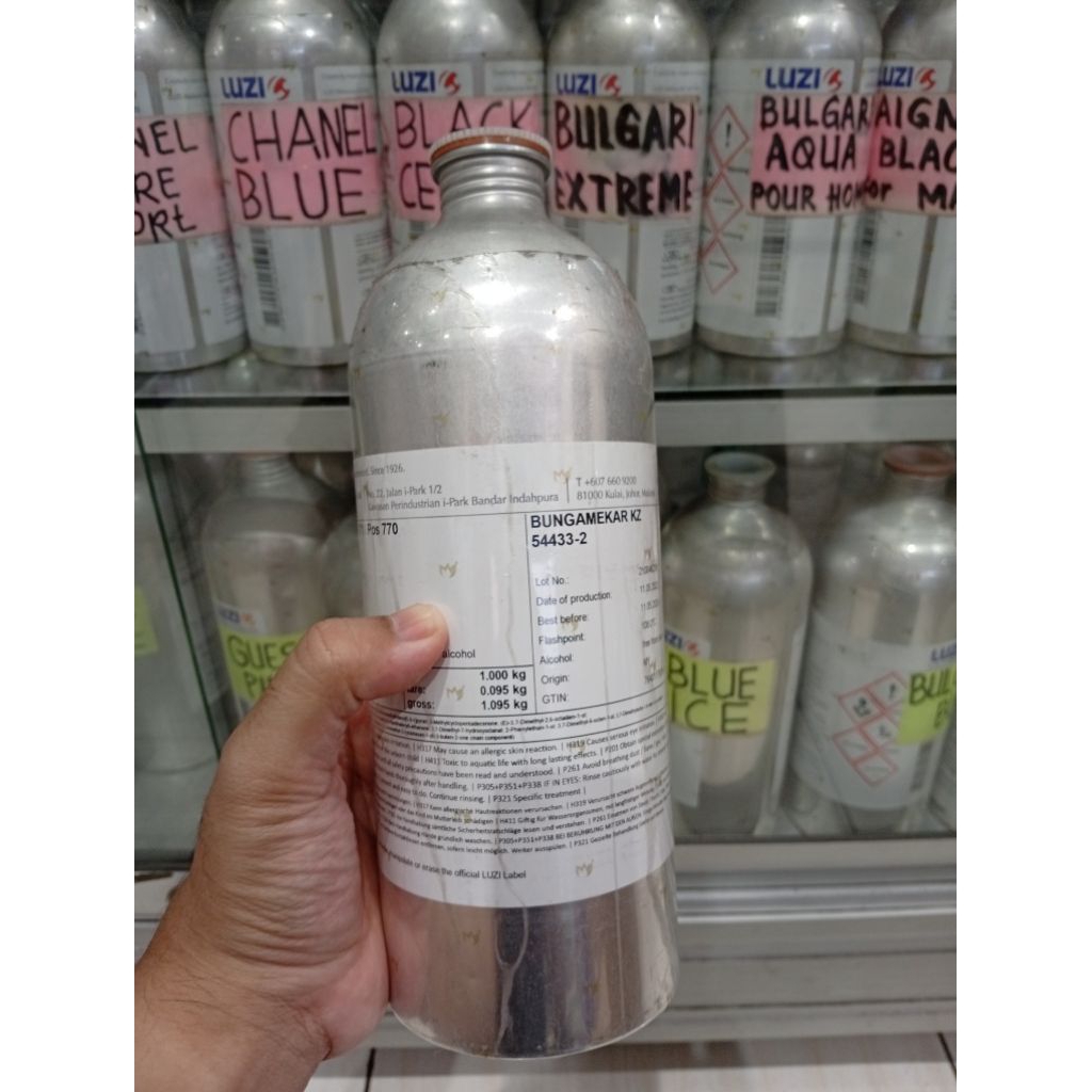 BUNGAMEKAR KZ LUZI | BIBIT PARFUM LUZI 100% ASLI