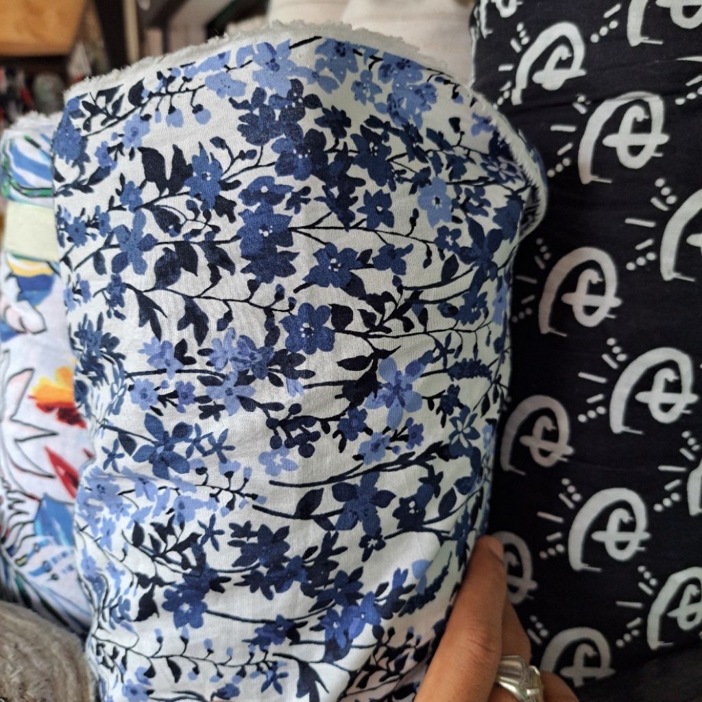 kain poplin premium - kain katun poplin motif bunga - kain poplin motif eksklusif - kain poplin harg