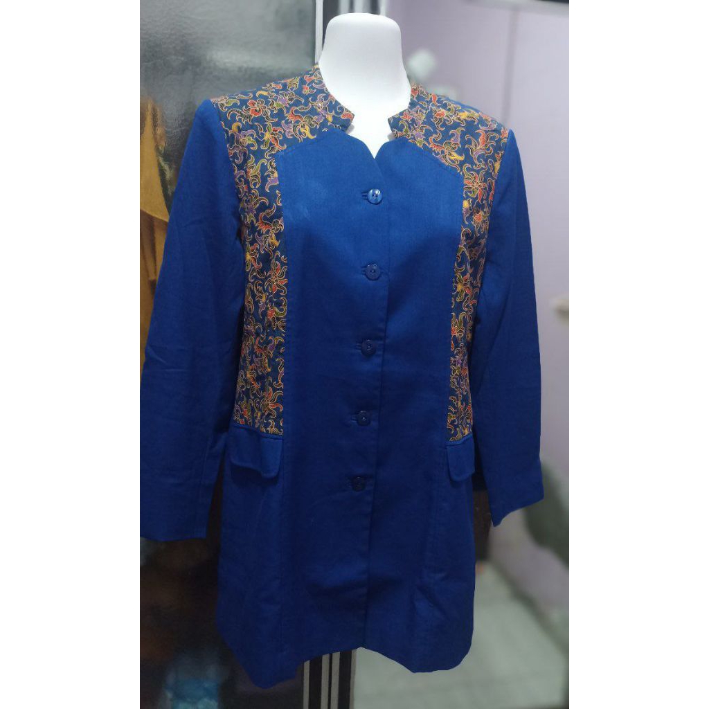 atasan seragam kerja wanita preloved