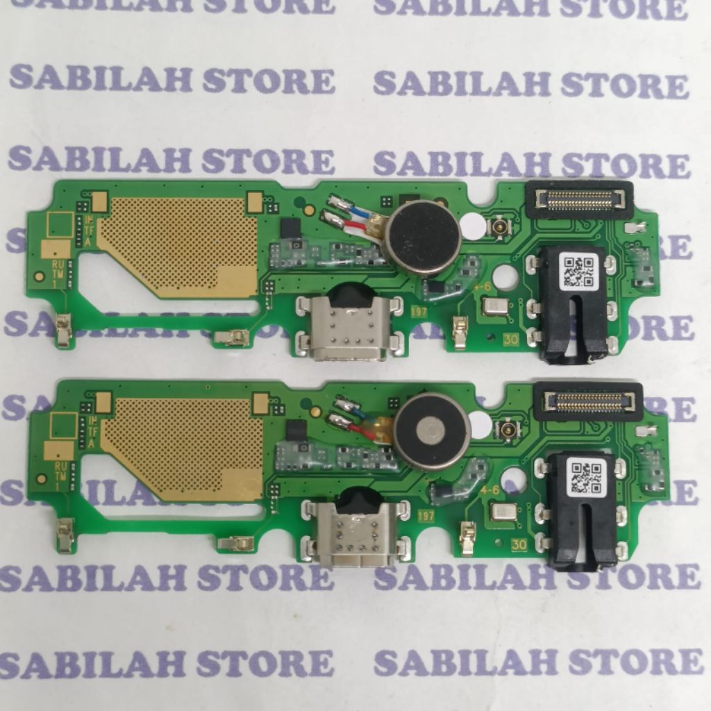 VIVO Y91 Y91C Y93 Y3S Y95 ORIGINAL PAPAN BOARD FLEXIBLE FLEXIBEL FLEXSIBEL PCB KONEKTOR CONEKTOR MIC