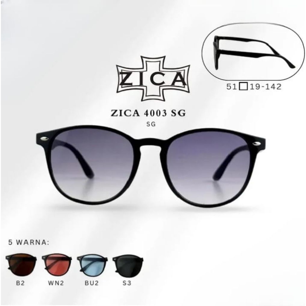KACAMATA FASHION SUNGLASSES MODEL BULAT OVALE KENSA FLAT WARNA COCOK UNTUK GAYA WARNA FRAME HITAM DA