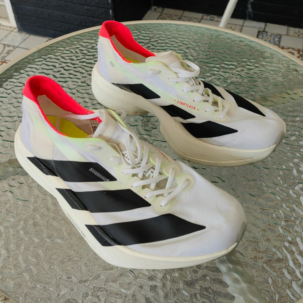 Adidas Adizero Adios 4 Pro Size 44 2/3 - Like new pemakaian kurang lebih 100km