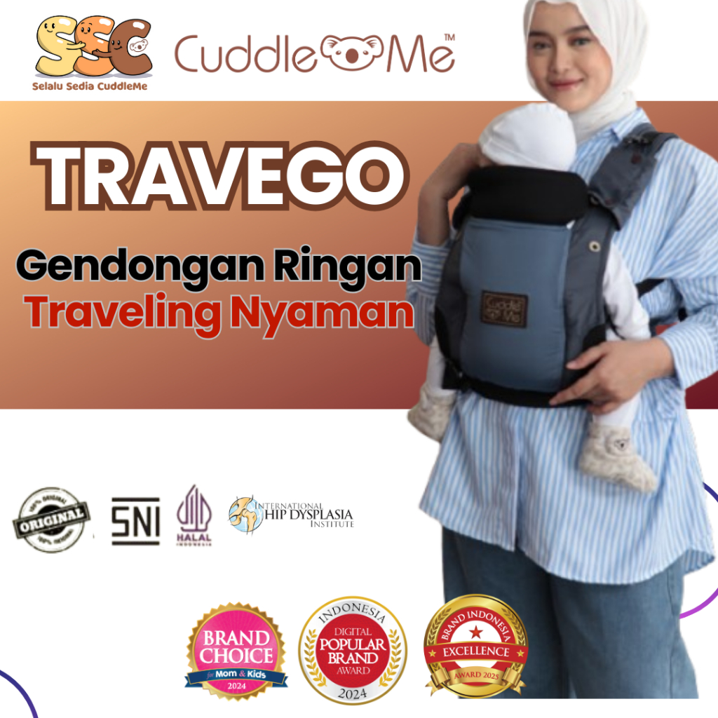 Gendongan Travego Cuddle Me - Cuddle me ssc - Cuddle me SSC - Cuddleme Gendongan