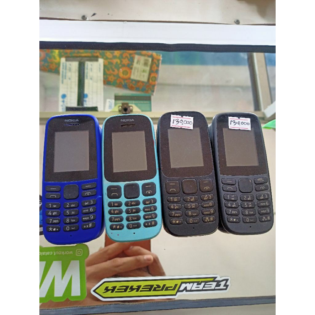 HP NOKIA 105 SECOND / SEKEN BEKAS