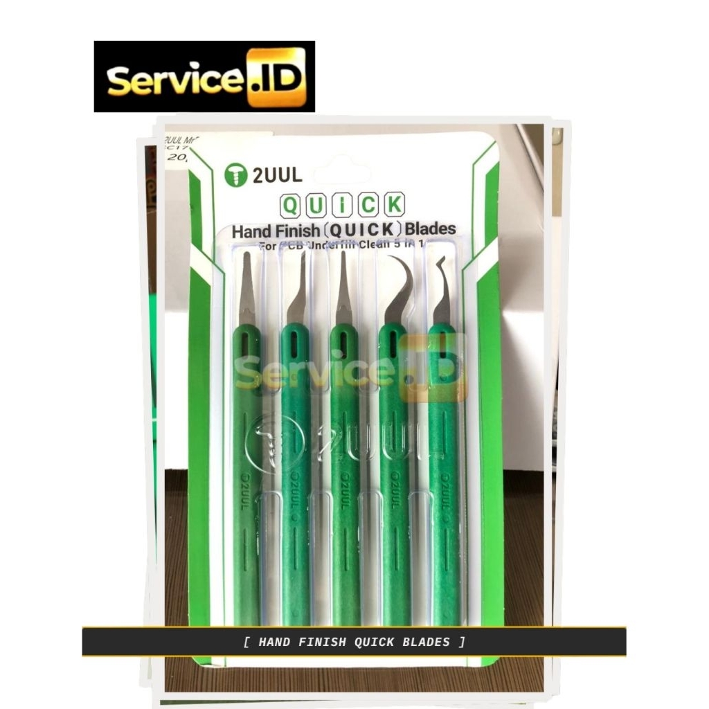 HAND FINISH QUICK BLADES /PISAU PENCONGKEL IC CPU/PISAU SET  IC CPU 2UUL 5IN ONE