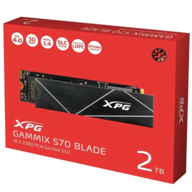 SSD M.2 NVME ADATA GAMMIX S70 BLADE 2TB