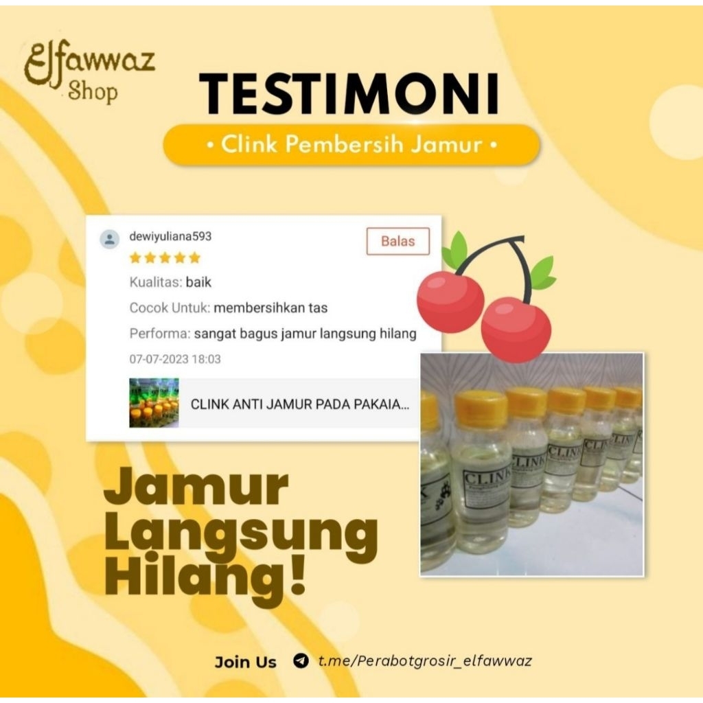 CLINK PEMBERSIH JAMUR ANTI JAMUR