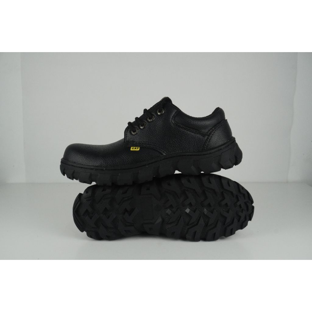 cat Sepatu Safety pria x king semi boots  Septi Pria Ujung besi Septy Slop Selop  Kerja Lapangan Pro