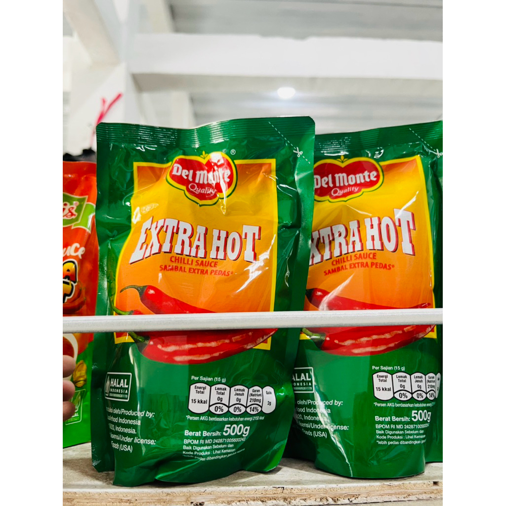 SAUS DELMONTE EXTRAHOT SAUS DELMONTE TOMAT