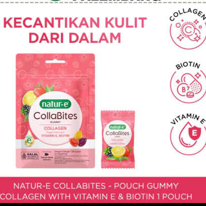 Natur-E CollaBites Gummy Collagen With Vitamins