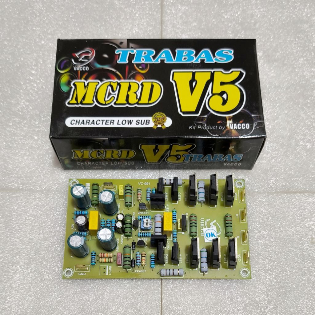 TRABAS KIT Driver MCRD V5 PCB Fiber Vacco