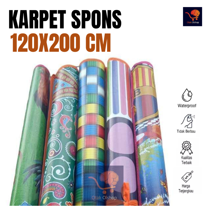 Karpet Lantai 200x120|Karpet Spon|Karpet termurah