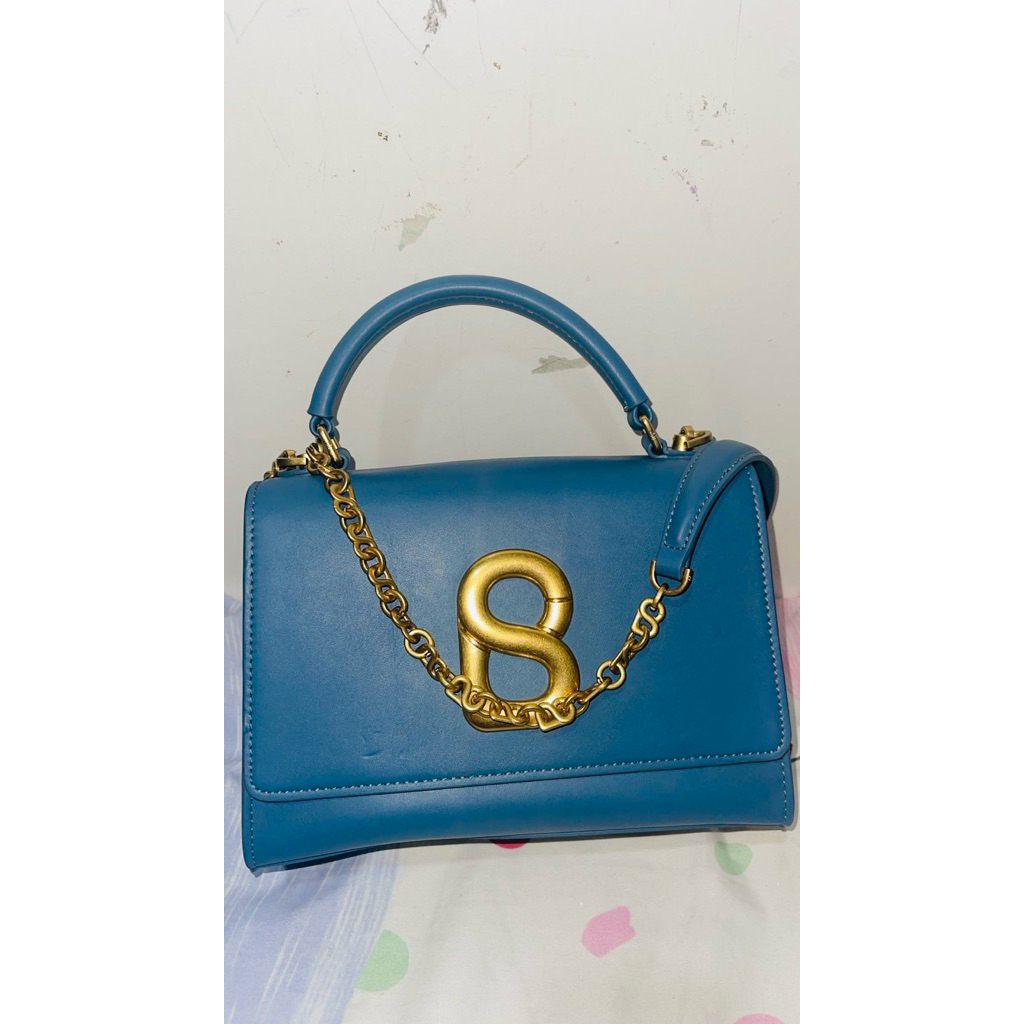 preloved Buttonscarves Alva Sling Bag with Top Handle New