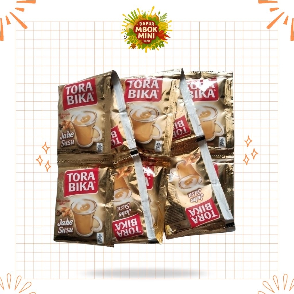 Tora Jahe Susu - Kopi Torabika Jahe Susu isi 10 Sachet