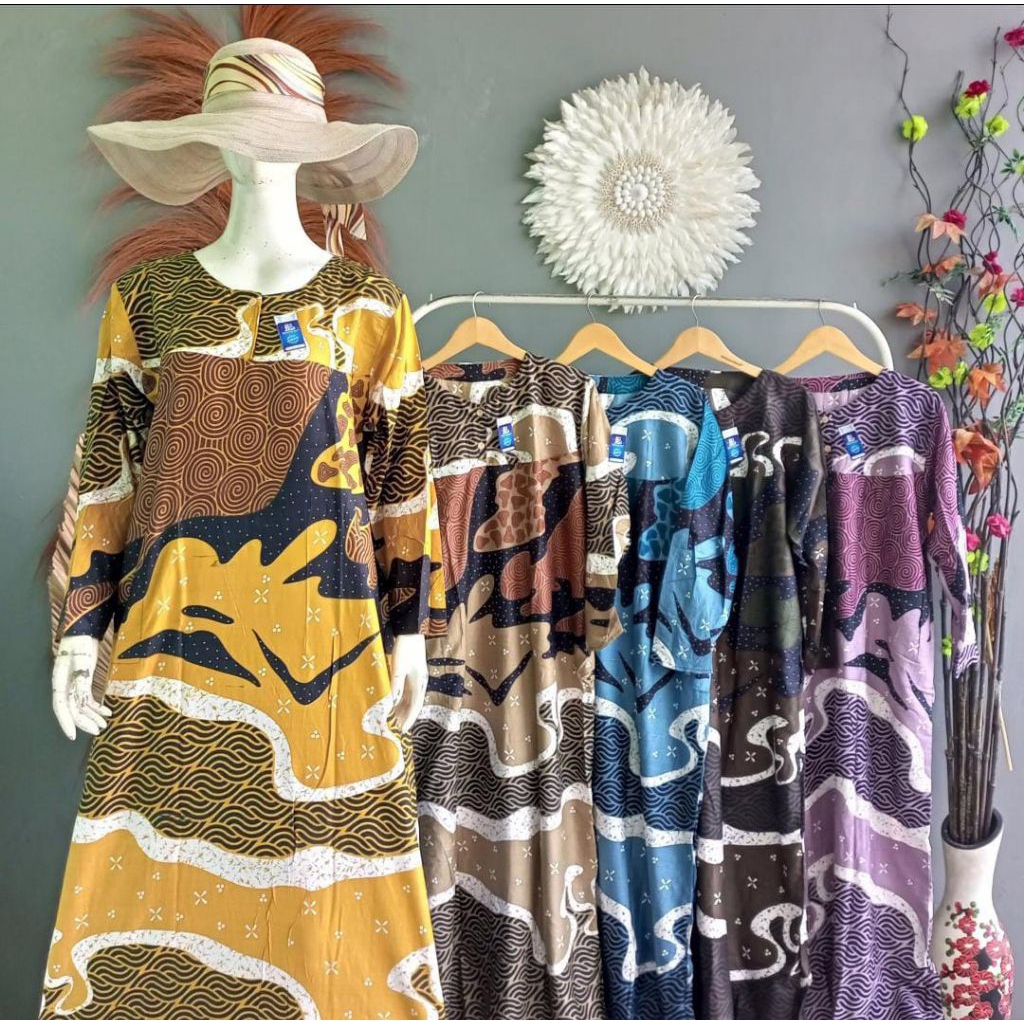 DASTER MUSLIM daster lengan panjang daster batik daster halus