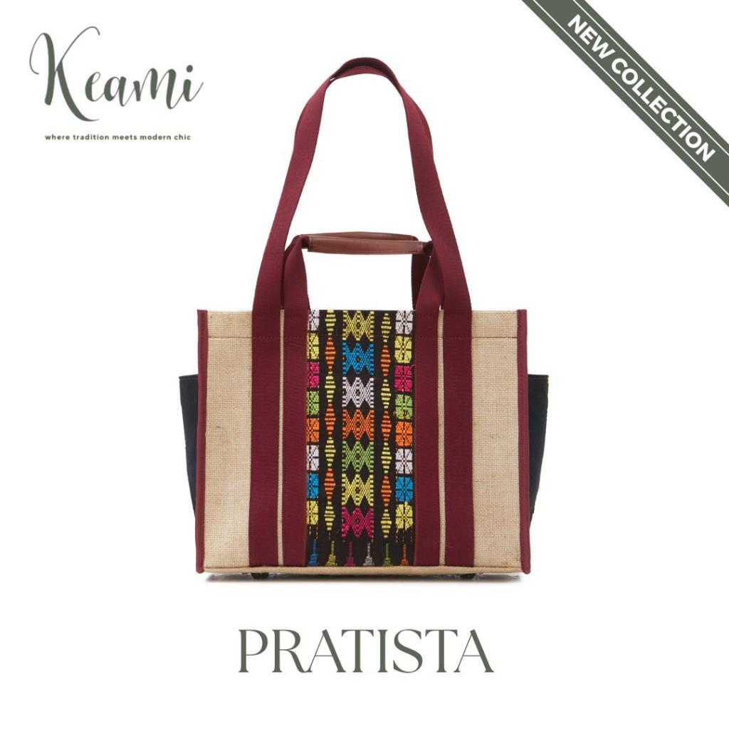 KEAMI CRAFT - PRATISTA Bag Tas Tenun NTT Unisex – Etnik Fashion Pria Wanita Women Bag Tas Tenun Asli