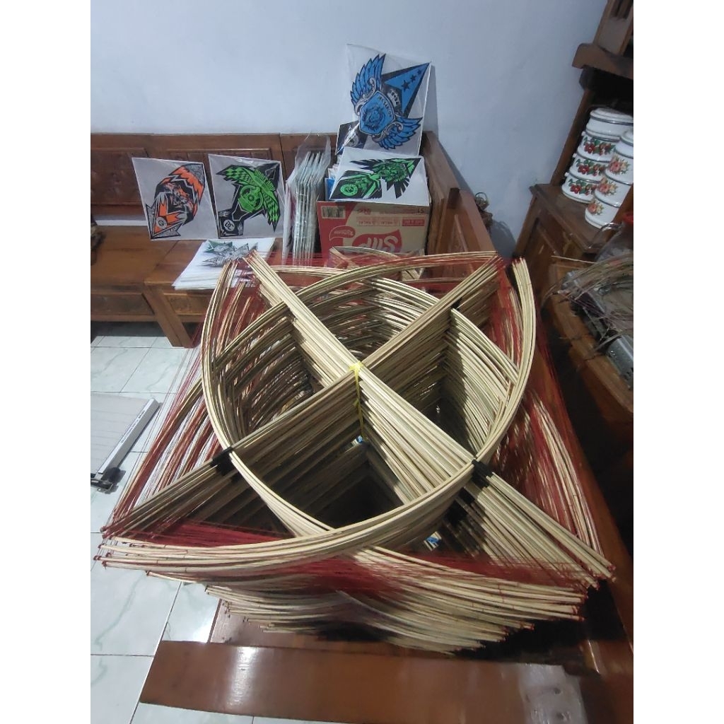 Arku Layangan Sukhoi Super Apus 1 Lilitan