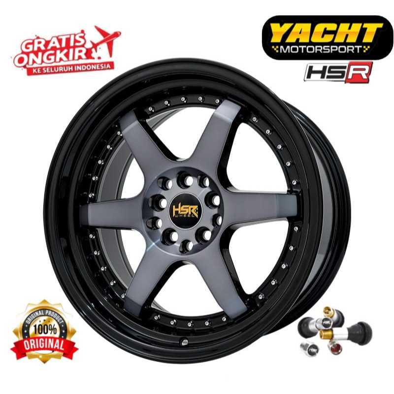 Pelek Racing HSR Borgo Ring 17 Mobil Elgrand L300 Inova Free Spooring Baut Di Toko
