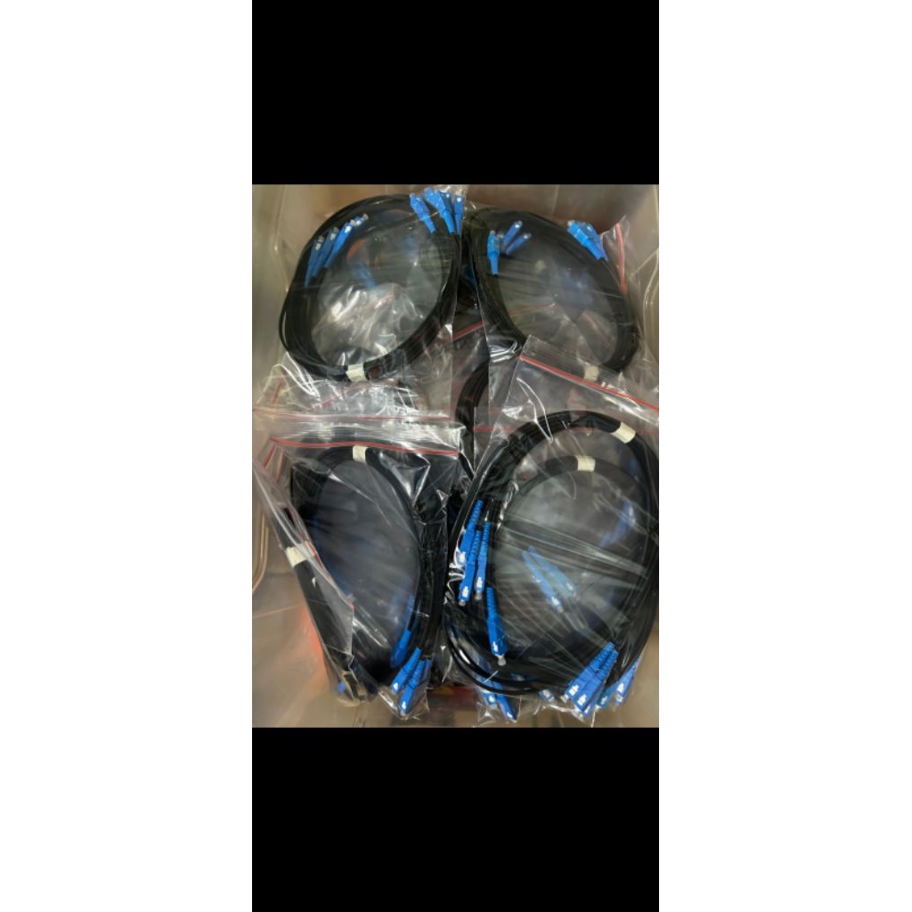 PATCHCORD OUTDOOR MODEL GEPENG SC UPC to SC UPC 1M