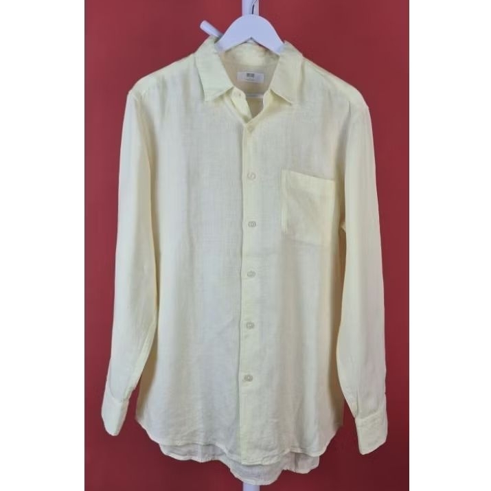 UNIQLO Kemeja LINEN Pria