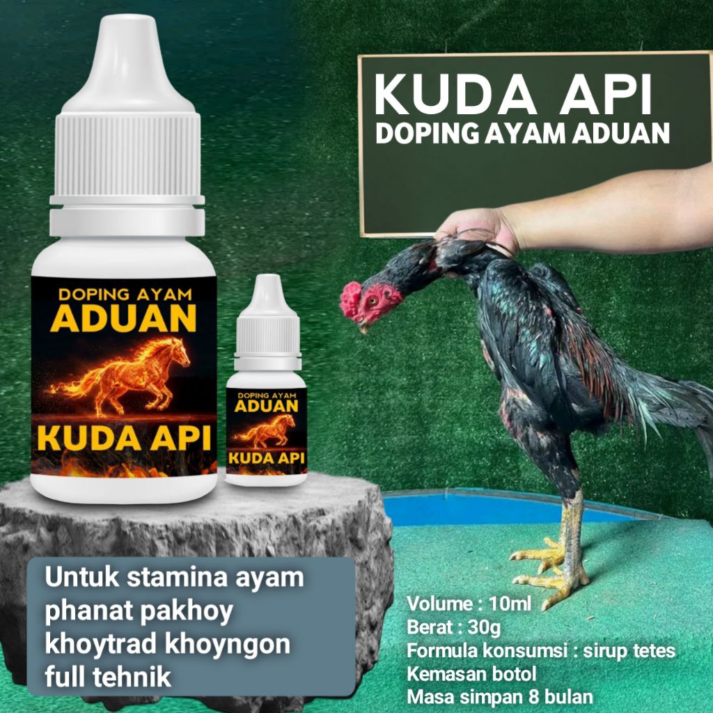 Doping ayam bangkok kuda api