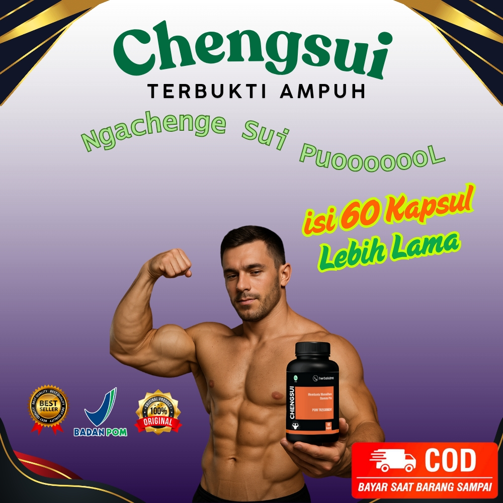 Chengsui Herbalubna Tonic Herbal Penambah Stamina Pria